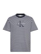 Calvin Klein Jeans Ss 20S Stripe Jersey Monologo Cn Multi/patterned