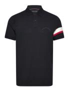 Tommy Hilfiger Rwb Sleeve Tape Reg Polo Svart