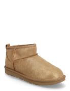 UGG K Classic Ultra Mini Dazzle Beige