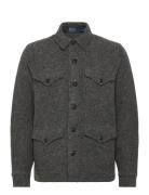 Polo Ralph Lauren Felted Wool-Lsl-Plo Grå
