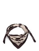 Gina Tricot Satin Scarf Brun