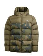 Adidas Sportswear J Sd Aop Jkt Khaki Green
