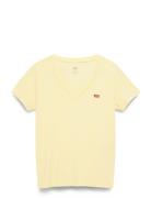 Levi's® Perfect Slub Vneck Mood Yellow Gul
