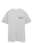 GANT Graphic Ss T-Shirt Grå
