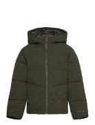 Jack & J S Jjglobal Puffer Jacket Mni Khaki Green