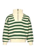 THE ANIMALS OBSERVATORY Stripes Freen Blowfly Sweatshirt Grön
