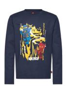 LEGO Kidswear Lwtaffy 705 - T-Shirt L/S Marinblå
