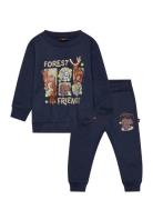 LEGO Kidswear Lwsanyu 703 - Sweat Set Marinblå