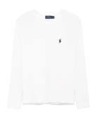 Polo Ralph Lauren Long-Sleeve Jersey Crewneck Tee Vit