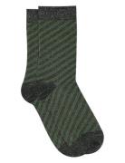 Mp Denmark Else Glitter Socks Grön