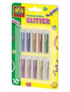 SES Creative Biodegradable Glitter 10 Colours Multi/patterned