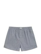 GANT Stripe And Solid Boxer Shorts 2-P Blå