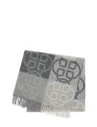 GANT Monogram Wool Scarf Grå