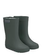 En Fant Thermo Boots Solid Grön