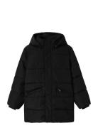Name It Nkfmedow03 Puffer Jacket Long Fo Svart