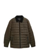 Tom Tailor Midlayer Coated Overshirt Brun