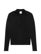 Calvin Klein Ls Jny Extrafine Merino Swtr 14G Svart