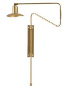 House Doctor Væglampe, Hdswing, Messing Guld