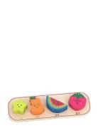 Vilac Puzzle 10 Pcs - Four Fruits Multi/patterned