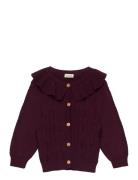 Petit Piao Ppdalia Cardigan Knit Burgundy