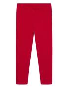 The New Tnstrianna Rib Leggings Röd