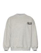 The New Tnron Melange Os Sweatshirt Grå