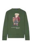 Ralph Lauren Kids Graphic Fleece-Knt-Sweatshirt Grön