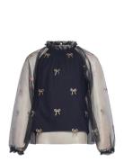 The New Tnrudelle L_S Top Marinblå