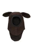 Huttelihut Balaclava Ears Wool Brun