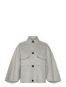 Dante6 Dante6-Blinx Double Face Wool Cape Jacket Grå