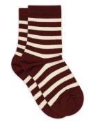 Mp Denmark Elis Socks Burgundy
