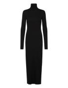 Polo Ralph Lauren Ribbed Turtleneck Dress Svart