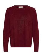 FREE/QUENT Fqgrsevalin-Pullover Burgundy