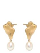 Enamel Copenhagen Earring, Caia Large Guld