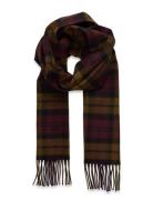 Fred Perry Lambswool Tartan Scarf Multi/patterned