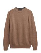 Superdry Wool Blend Jumper Brun