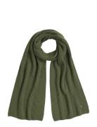 Tommy Hilfiger Th Flag Pima Cotton Cash Scarf Grön