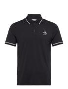 Original Penguin Golf Heritage Piped Polo Svart