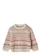 Wheat Jaquard Pullover Olga Rosa