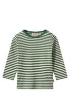 Wheat T-Shirt L/S Stig Grön