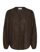 Kaffe Kaluise Blouse Brun