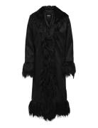 ONLY Onlvienna Faux Suede Fur Coat Cc Otw Svart