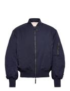 WOOD WOOD Wwelwyn Bomber Jacket Marinblå
