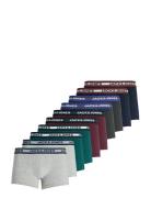 Jack & J S Jacsolid Trunks 10 Packs Noos Grå