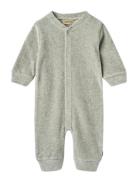 Wheat Jumpsuit L/S Avery Grå