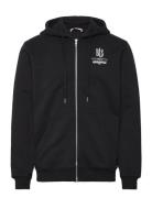 BLS Hafnia Enigma Crossword Zip Hoodie Svart