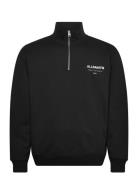 AllSaints Underground Half Zip Svart