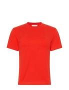 Calvin Klein Jeans Archive Jersey Crew Tee Eu Röd