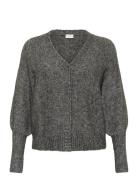 Kaffe Curve Kcluma Knit Cardigan Grå