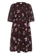 Kaffe Curve Kcclara Dress Brun